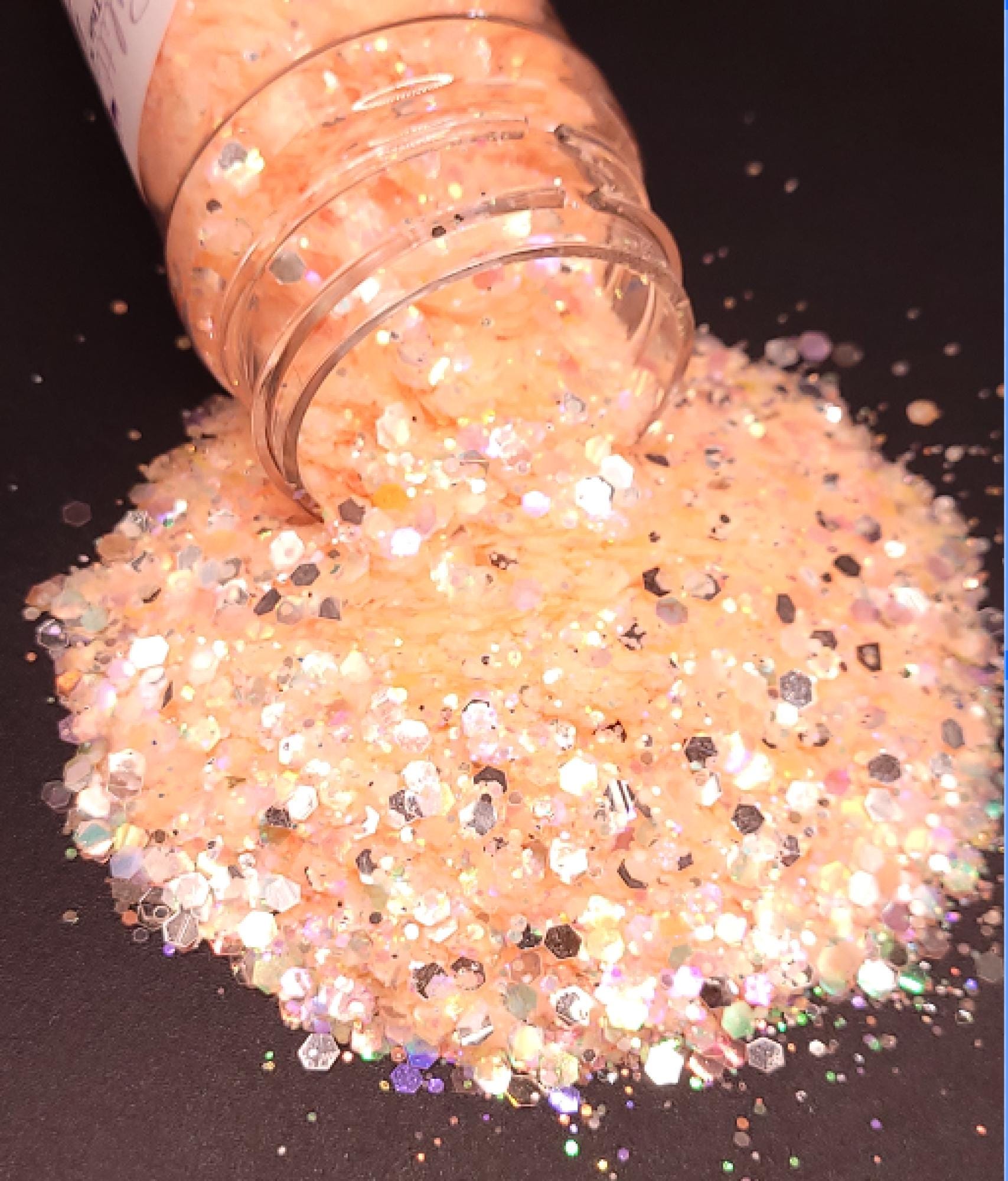 Orange 2 Yellow - Chunky Mix Glow Glitter