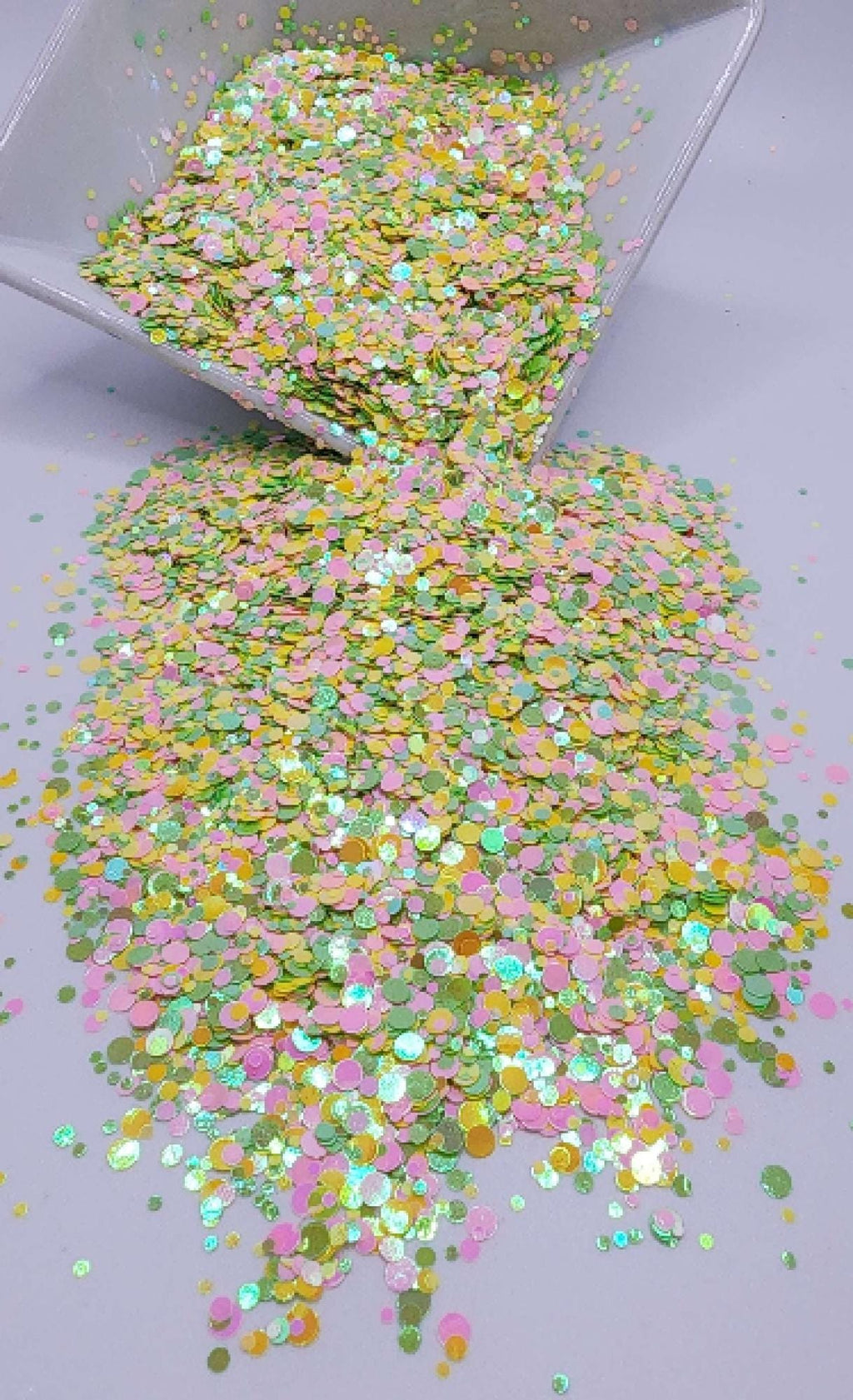 Easter Grass - Round Shaped Glitter