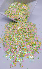 Easter Grass - Round Shaped Glitter
