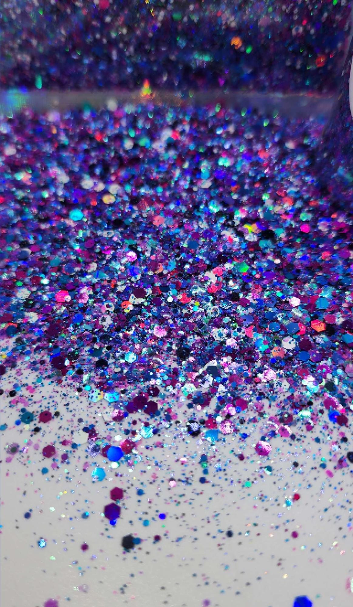 Pretty Pansies - Chunky Mix Glitter