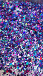 Pretty Pansies - Chunky Mix Glitter