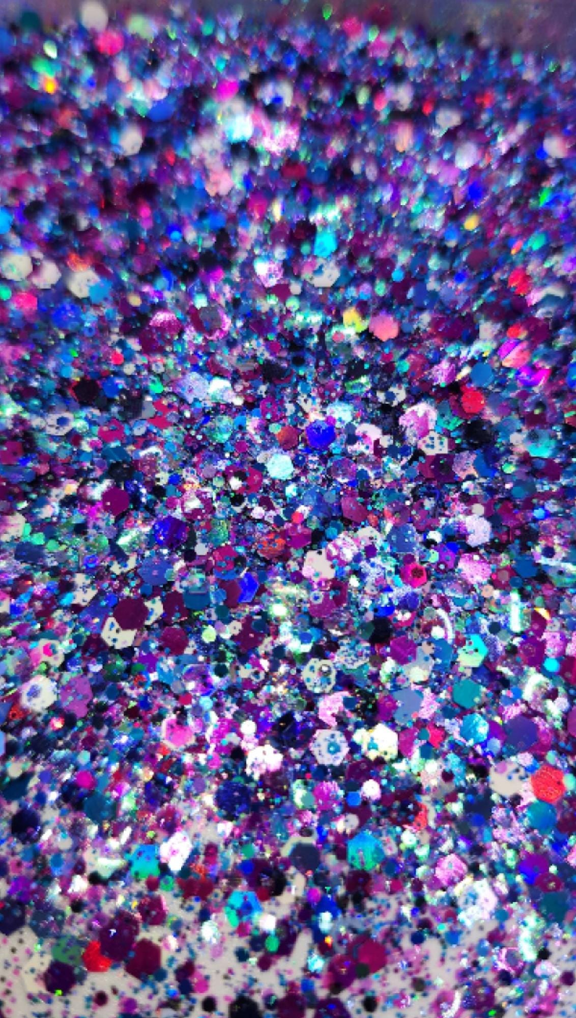 Pretty Pansies - Chunky Mix Glitter