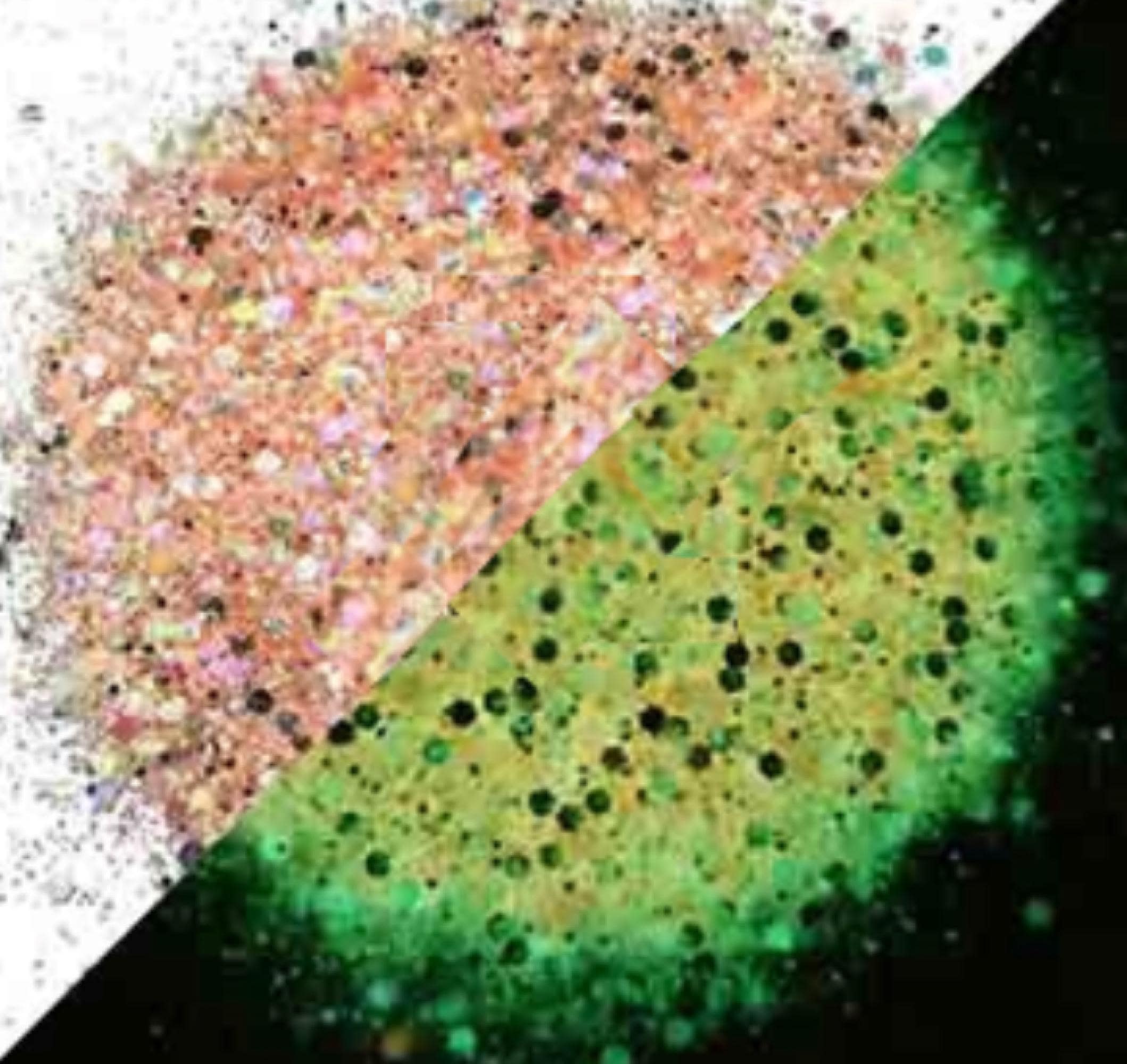 Orange 2 Yellow - Chunky Mix Glow Glitter