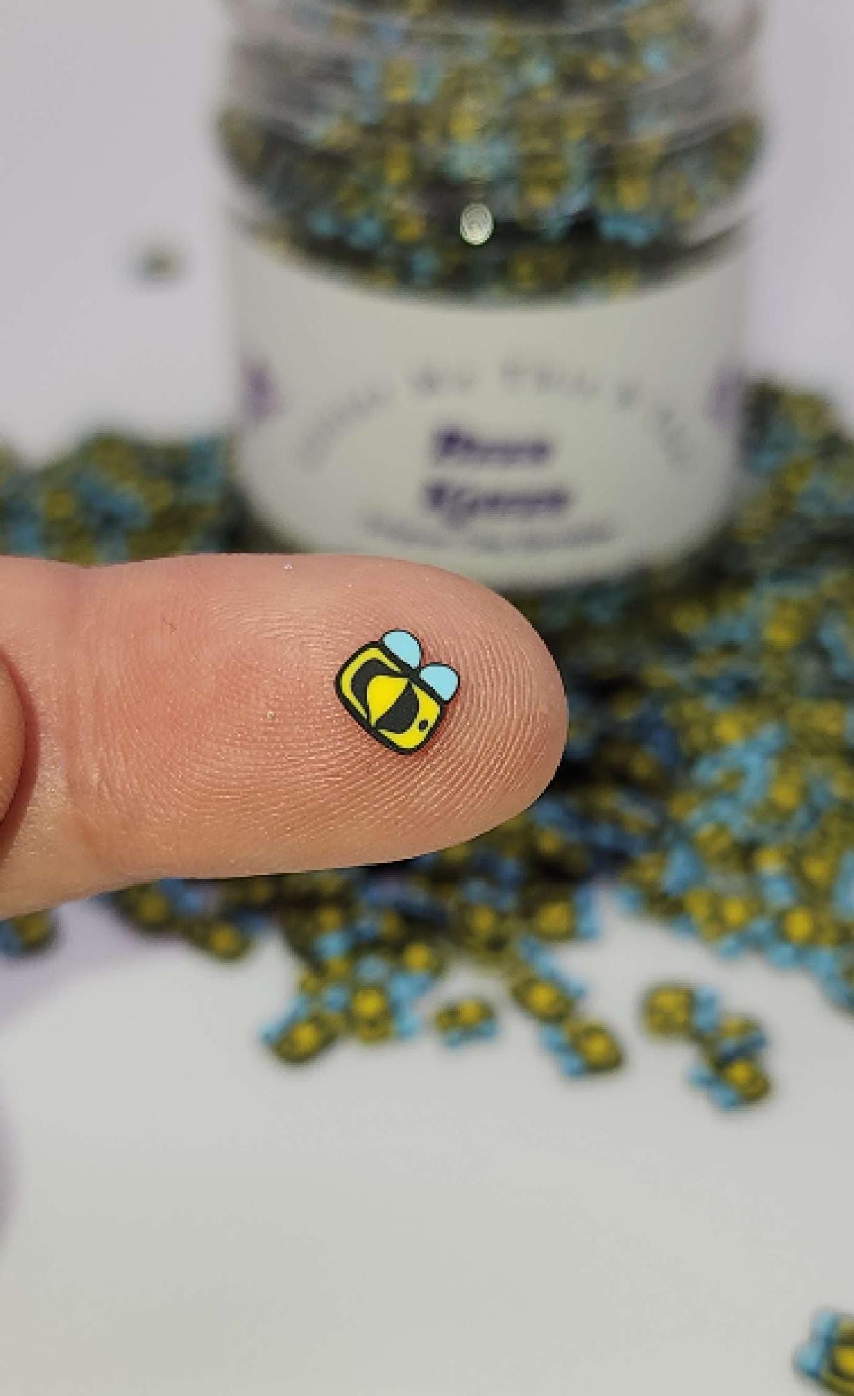 Bees Knees - Polymer Clay slices