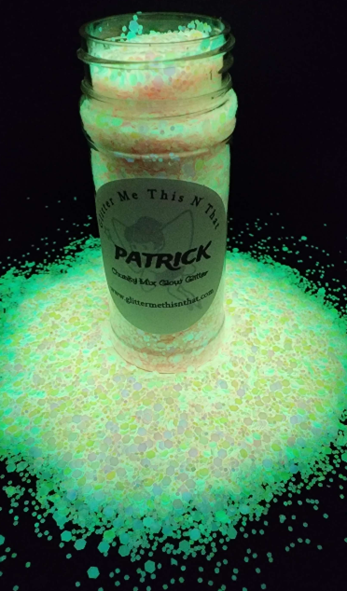 Patrick - Chunky Mix Glow Glitter