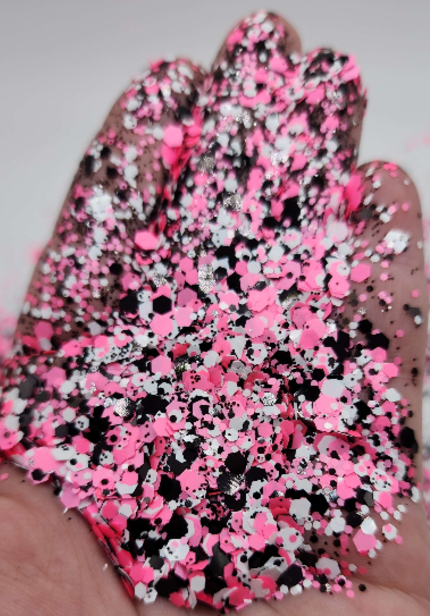 Pink Camo - Chunky Mix Glitter