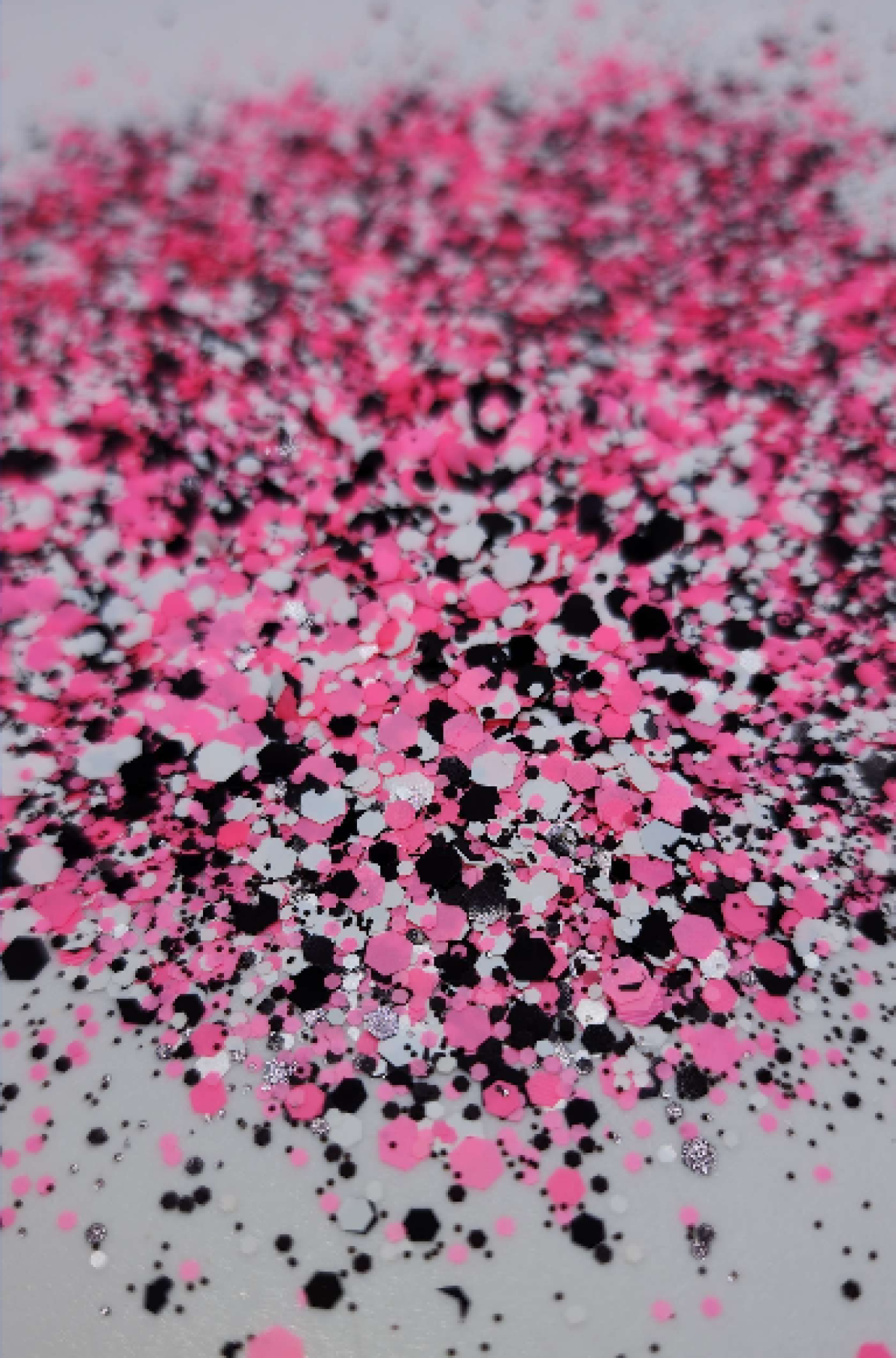 Pink Camo - Chunky Mix Glitter